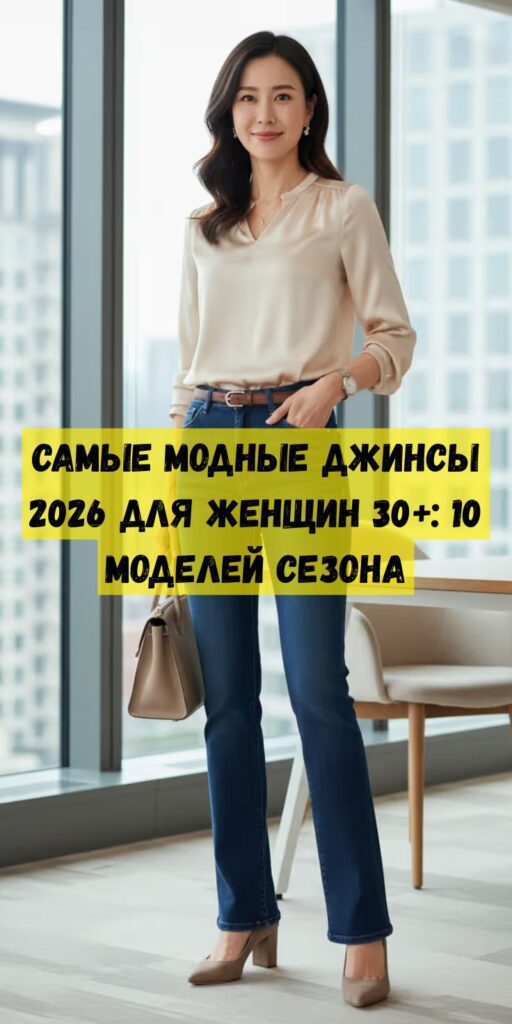 Самые модные джинсы 2026 для женщин 30+: 10 моделей сезона Самые модные джинсы 2026 для женщин 30+: 10 моделей сезона