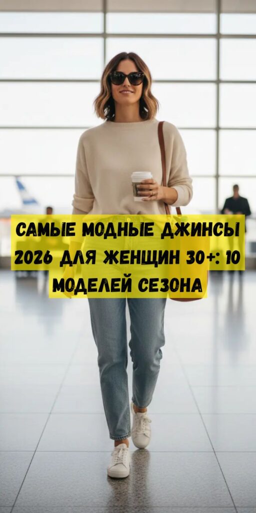 Самые модные джинсы 2026 для женщин 30+: 10 моделей сезона Самые модные джинсы 2026 для женщин 30+: 10 моделей сезона
